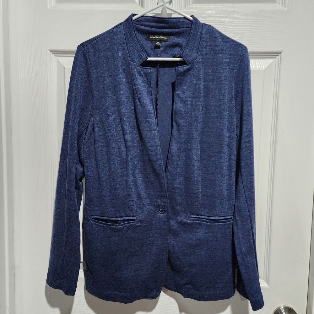 Banana Republic Deep Blue Suit Jacket